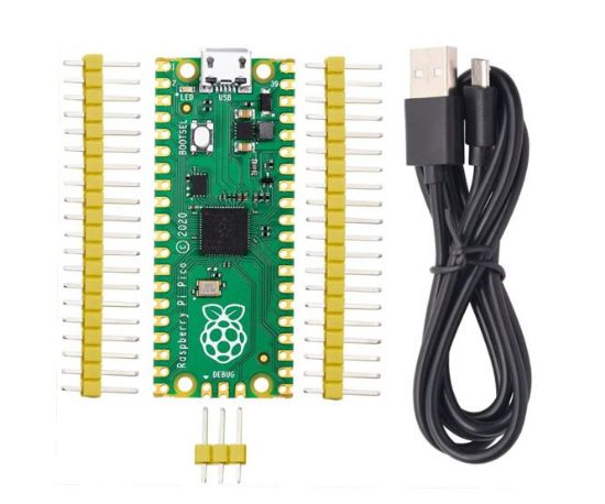 Picture of RASPBERRY PI PICO W/PIN HEADER AND USB CABLE