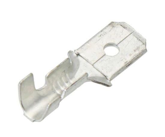 Picture of TERMINAL UN-INS BRASS 4.8mm MALE