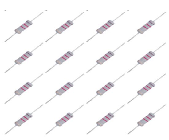 Picture of RESISTOR 5W ROUND M/O 5% 17X5mm 4E7 - 500/BOX