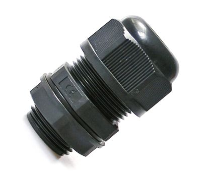 Picture of BLACK COMPRESSION GLAND PH=20mm CAB=10-14mm L=14mm - DEBULK