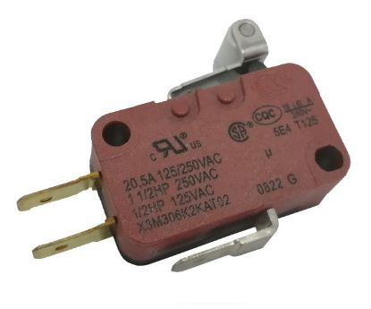 Picture of MICRO SWITCH SPDT ROLLER LEVER 20A  250VAC