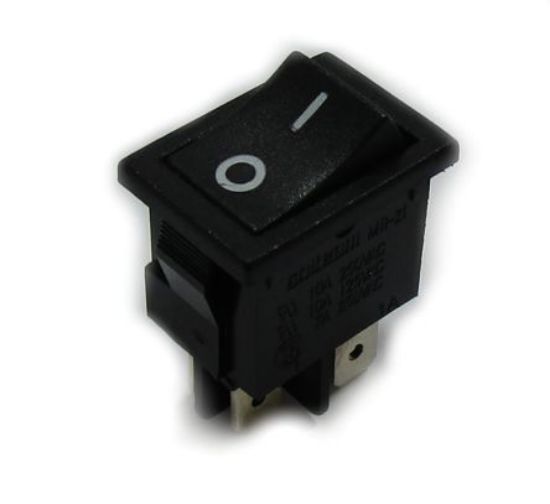 Picture of ROCKER SWITCH MINI DPST OFF-ON 6A