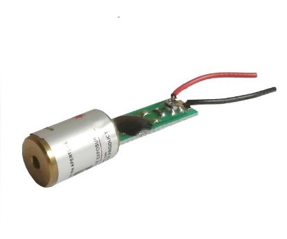 Picture of RED LASER MODULE 655nm 3VDC 4mW 3mm DOT