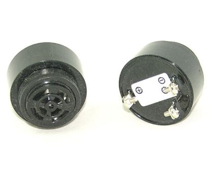 Picture of PANEL MOUNT BUZZER PIEZO D/T 6-28V 40mA 100dB