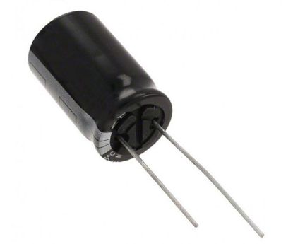 Picture of ELECTROLYTIC CAPACITOR RADIAL 0.47uF 50V ST 5x11 P=2