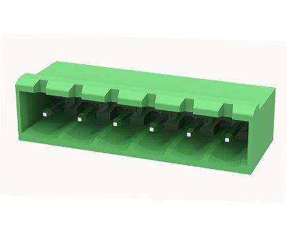 Picture of HEADER R/A PCB-MNT  6P CLOSED P=5.08