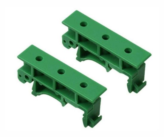 Picture of PLASTIC PCB HOLDER / DIN RAIL CLIP 43mm (PAIR)