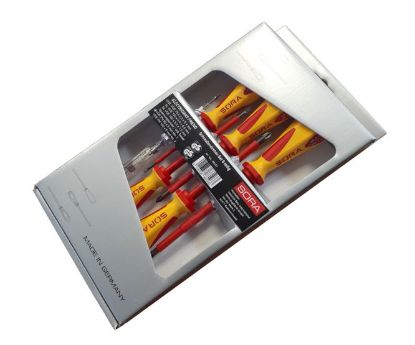 Picture of SCREWDRIV SET 6PCS 4FT 2PH 1KV VDE