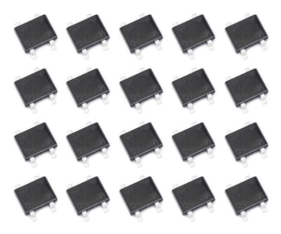Picture of BRIDGE RECTIFIER SMD 1A 1KV - 50PCS/TUBE