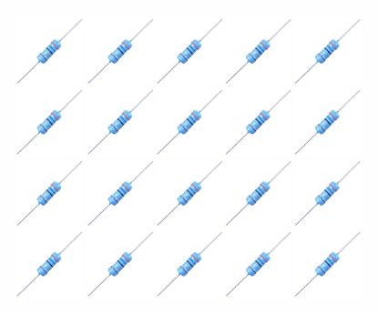 Picture of RESISTOR 1W RND M/F 1% 470E - 1K/BAG