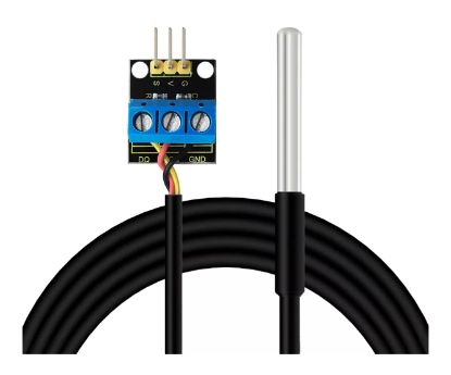 Picture of DS18B20 TEMPERATURE SENSOR PROBE
