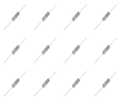 Picture of RESISTOR 1W RND W/W 5%  1E5 - 1K/BOX