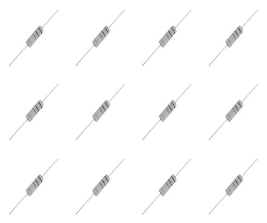 Picture of RESISTOR 1W RND W/W 5%  1E5 - 1K/BOX