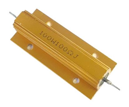Picture of RESISTOR 100W ALUMINUM W/W 50W CASE 100E