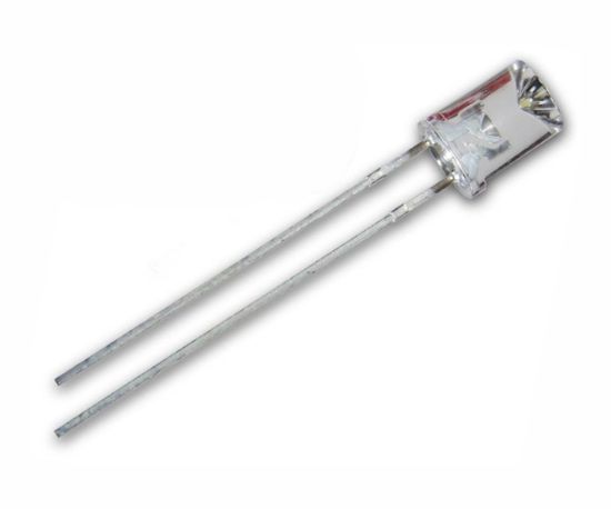 Picture of LED 3mm CL-RD RND 110-deg INV-CONE 120mcd