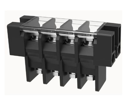 Picture of HI CURRENT BARRIER BLOCK 100A 4W P/MNT