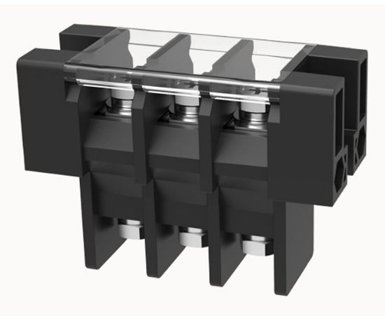 Picture of HI CURRENT BARRIER BLOCK 100A 3W P/MNT