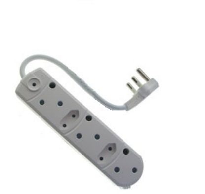 Picture of MULTIPLUG MAINS ADAP 3X3 2X2 5A 0.5M LEAD