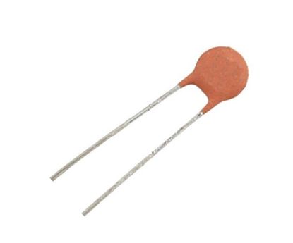 Picture of CERAMIC CAPACITOR DISK Y5P 1.8nF 50V P=2.5mm