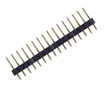 Picture of HEADER SIL STR 16-PINS P=2.54  TH=20