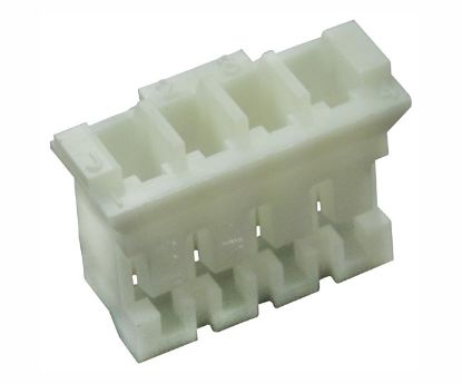 Picture of HOUSING SOCKET YELLOW 4W P=2mm