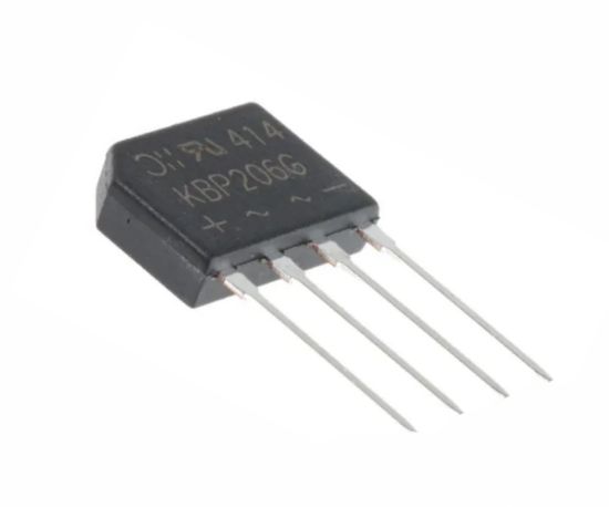 Picture of BRIDGE RECTIFIER SIL +AA- 600V 2A