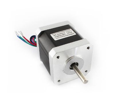 Picture of STEPPER MOTOR NEMA-17 42x42 0.9-DEG 2.4V 2.4A