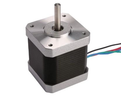 Picture of STEPPER MOTOR NEMA-17 42x42x..mm 0.42NM 0.9-DEG 1.7A