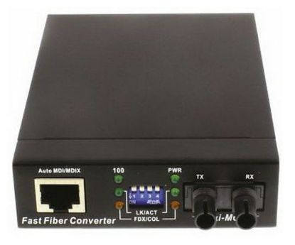 Picture of CONVERTER ETHERNET TO FIBER 10/100 5V