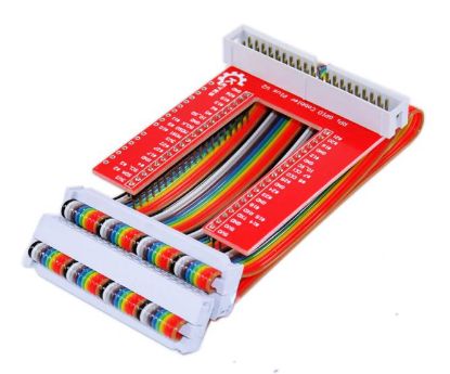 Picture of RPI 3 / B+ GPIO U-TYPE PINBOARD V2