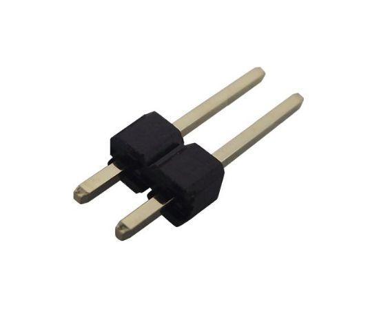 Picture of PIN HEADER SIL STR 02W 2.54  TH=17