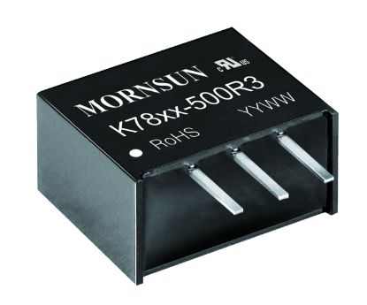 Picture of DC-DC DOWN CONVERTER SIL3/SIP3 I=12V/24V O=5V  0.5A