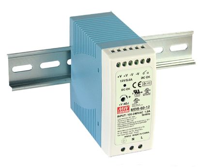 Picture of POWER SUPPLY D/R I=220 O=12V  5A  60W