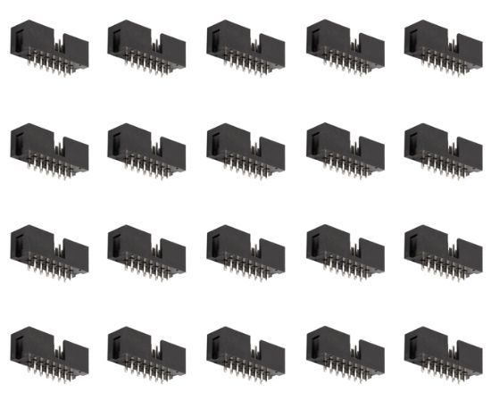 Picture of BOX HEADER 14W 2.54mm STR PCB - 165P/TRAY