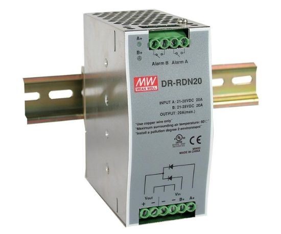 Picture of POWER SUPPLY REDUNDANCY MODULE 24VDC 20A
