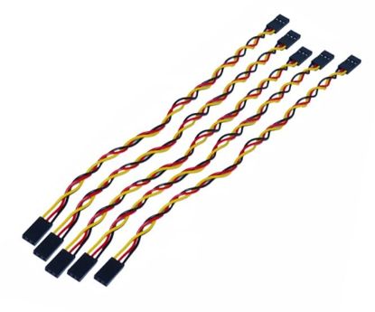 Picture of 3PIN SIL SOCKET CONNECTOR LEAD / ADAPT 200mm - 5P/SET