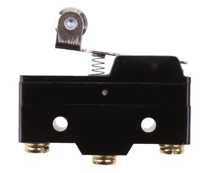Picture of TRAVEL LIMIT MICRO SWITCH SPDT 15A SHORT ROLLER LEVER