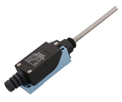 Picture of LIMIT SWITCH DPST NO+NC 5A 250VAC WITH SPRING WIRE 56x21