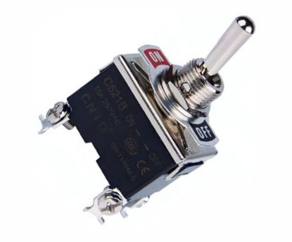 Picture of TOGGLE SWITCH 15A 250VAC DPST ON-OFF