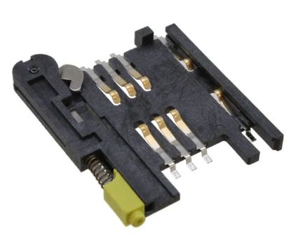 Picture of CONN SIM CARD PUSH-PUSH R/A SMD