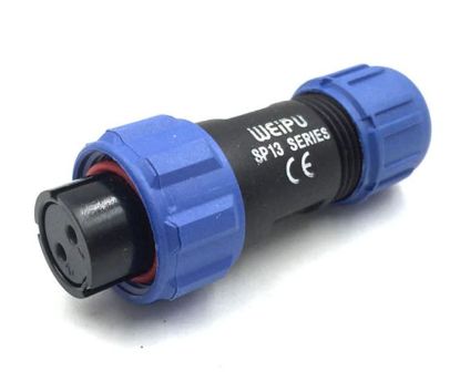 Picture of CIRCULAR CONNECTOR 2W SOCKET BAYONET IP67