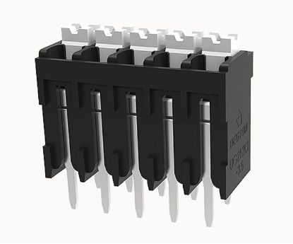 Picture of PCB SPRING TERMINAL BLOCK STR P=3.5 8P BLACK