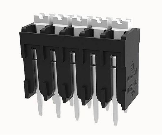 Picture of PCB SPRING TERMINAL BLOCK STR P=3.5 8P BLACK
