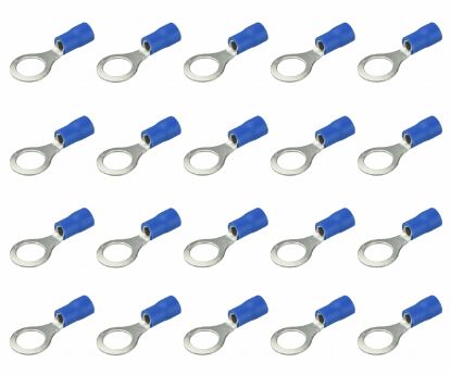 Picture of TERMINAL PRE-INS RING LUG BL R=10.5mm 1K/BAG
