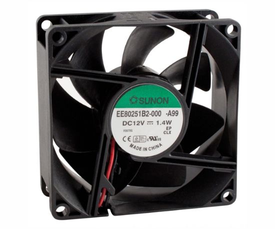 Picture of 24VDC AXIAL FAN 80sqx25mm BAL 41CFM LEAD