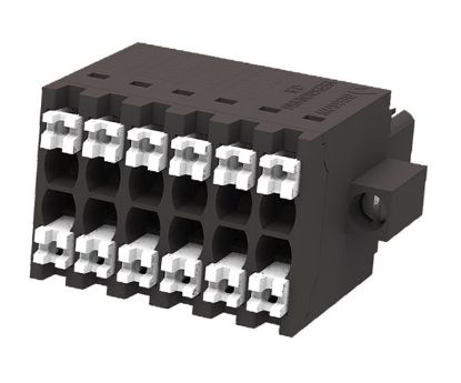 Picture of TERMINAL BLOCK 12W 2 ROW P/M 3.5 PLUG-IN