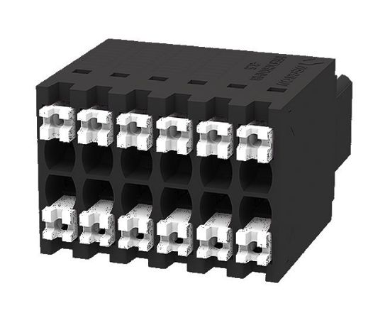 Picture of TERMINAL BLOCK 12W 2 ROW 3.5 PLUG-IN