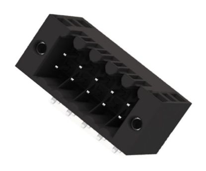 Picture of TERMINAL BLOCK PLUG-IN R/A PCB 2 ROW 10W 3.5 CLOSED