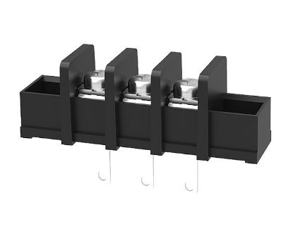 Picture of BARRIER TERMINAL BLOCK 3W P=10 SOLDER TAG