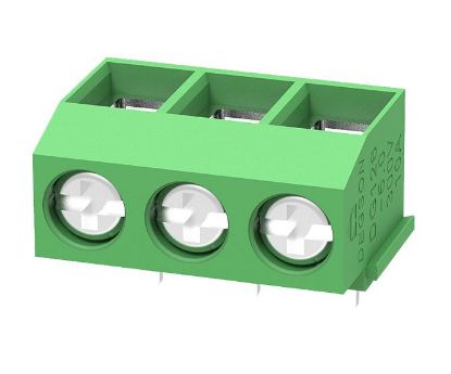 Picture of SCREW TERMINAL BLOCK PCB MOUNT 3W R/A